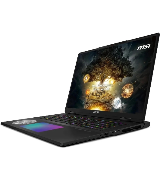 Ноутбук MSI Titan Dragon Edition 18 HX A2XWIG-1020RU Core Ultra 9 285HX 64Gb SSD4Tb NVIDIA GeForce RTX5080 16Gb 18' IPS UHD+ (3840x2400) Windows 11 Home black WiFi BT Cam (9S7-1824A5-1020)