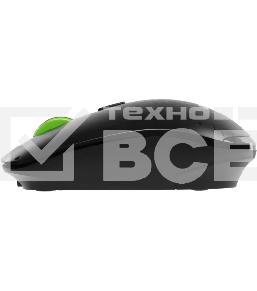 Мышь беспроводная Acer OMR307 черный, 1600 dpi, радиоканал, USB, кнопки - 4