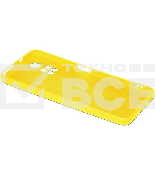 Чехол (клип-кейс) DF poCase-03 для Poco M4 Pro (4G) желтый