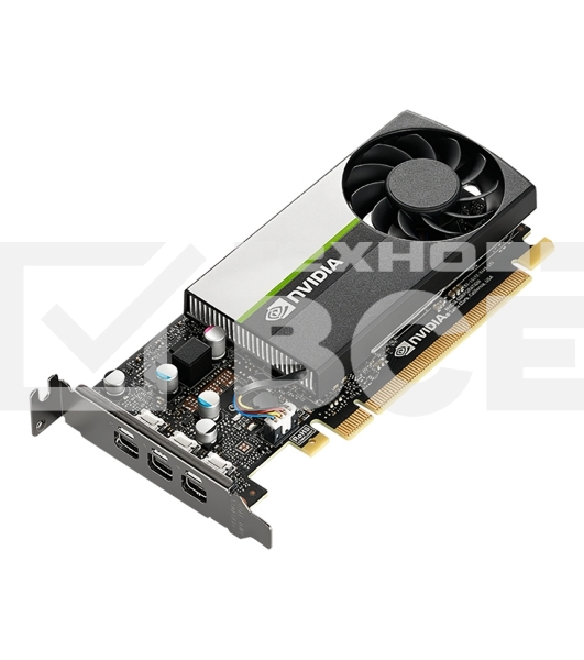 Видеокарта NVIDIA Quadro T400 Graphics Cards with accessories (cable + bracket), 4GB, Bulk Packing