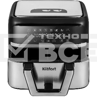 Аэрогриль Kitfort КТ-2247 2850Вт черный/серебристый