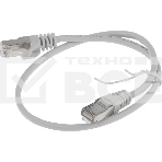 Патч-корд Premier PP22-0.5M 1000Гбит/с FTP 4 пары cat.5E CCA molded 0.5м серый RJ-45 (m)-RJ-45 (m), фото2