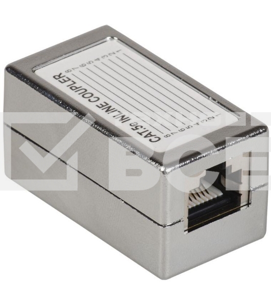 Проходной адаптер ITK CS70-1C5EF кат.5E FTP, тип RJ45-RJ45