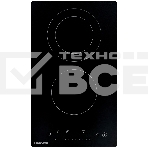 Электрическая варочная панель Renova TC-230L1BS1 чёрный, фото 1