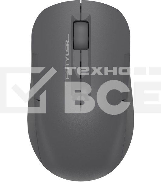 Мышь беспроводная A4Tech Fstyler FG15C Air2 серый, 1200 dpi, радиоканал, USB, кнопки - 3