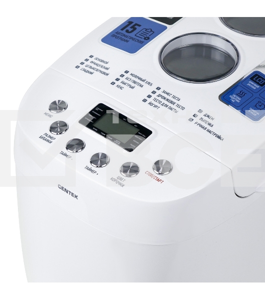 Хлебопечка Centek CT-1417 белый