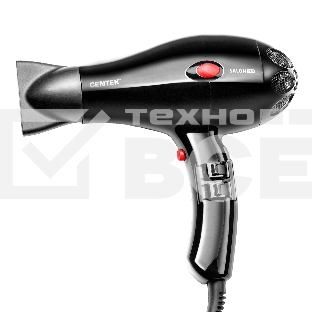 Фен Centek CT-2221 Professional 2200Вт, мощный AC мотор, 5 режимов, управление сбоку, хол воздух