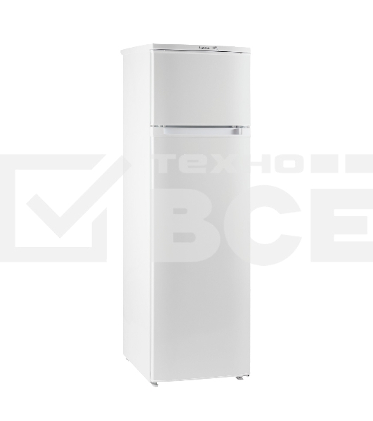 Холодильник Бирюса 424 белый двухкамерный 170/35л морозилка сверху