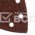 Треугольник абразивный Denzel на ворc. подложке под 