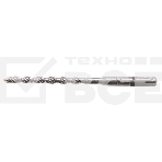 Бур по бетону Denzel двойная спираль, Cobalt W-tip, 8x160 мм, SDS PLUS, фото 1