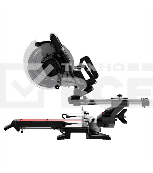 Торцовочная пила Deli DE571 (2000Вт, 5000об/мин, диаметр диска 305мм)