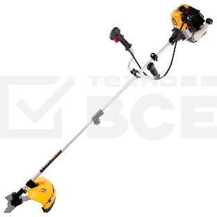 Триммер бензиновый Denzel DR-52S, 52 см3, разъемная штанга, состоит из 2 частей