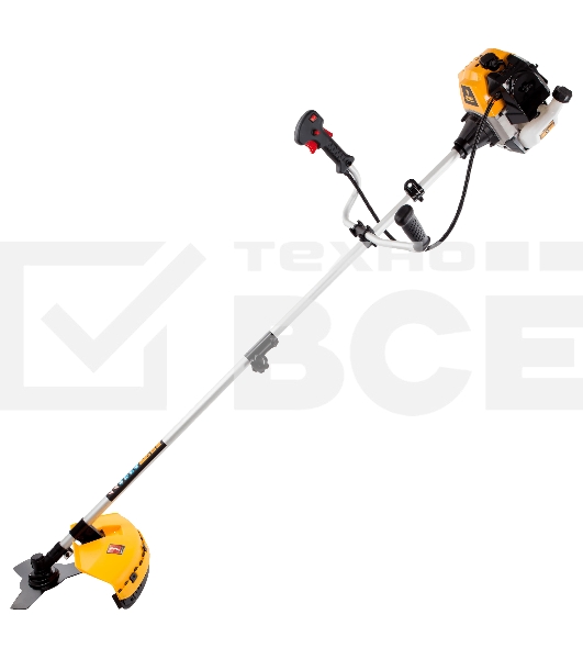 Триммер бензиновый Denzel DR-52S, 52 см3, разъемная штанга, состоит из 2 частей