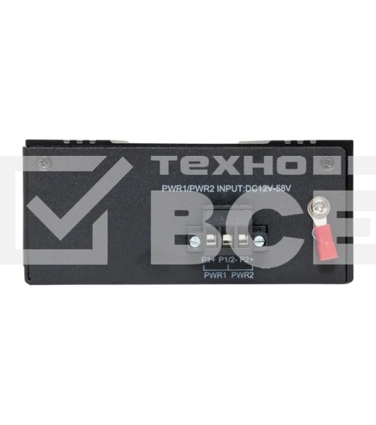 Коммутатор неуправляемый промышленный U-16T 16 портов 10/100Base-T(X) RJ45 монтаж на DIN-рейку TSX EKF TSX-U-16T