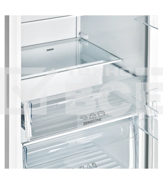 Встраиваемый холодильник Kuppersberg SRB 1781, High-Tech, ВхШхГ 177.2х54х54 см, объем 289 л, без МК, инверторный компрессор, электронное/сенсорное управление, скользящее крепление фасада, Total No Frost, LED освещение, энергоэффективность А+