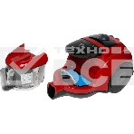 Пылесос Samsung VCC4520S3R/XEV красный, 350/1600 Вт, уборка сухая, пылесборник контейнер 1.3 л, фото12