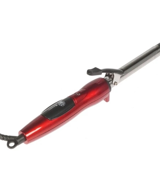 Щипцы для завивки волос Василиса ПЛ1-15 красный/черный, 19 мм, 180 °C, 1 режим