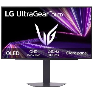 Монитор LG 27' UltraGear 27GX704A-B черный OLED LED 16:9 HDMI глянцевая HAS Piv 1500000:1 275cd 178гр/178гр 2560x1440 240Hz G-Sync FreeSync Premium Pro DP 2K USB 7.2кг