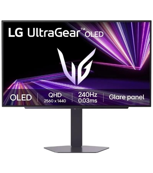 Монитор LG 27' UltraGear 27GX704A-B черный OLED LED 16:9 HDMI глянцевая HAS Piv 1500000:1 275cd 178гр/178гр 2560x1440 240Hz G-Sync FreeSync Premium Pro DP 2K USB 7.2кг
