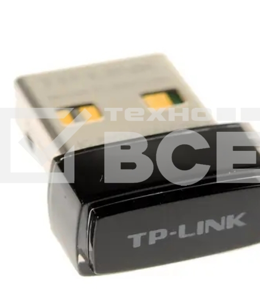 Сетевой адаптер TP-Link SOHO TL-WN725N Беспроводной USB Нано адаптер 150 Мбит/с стандарта N c кнопкой QSS(Realtec)