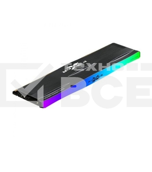 Оперативная память Silicon Power XPower Zenith, DDR4, 8GB (1x8GB), 3200MHz, CL16, с радиатором, RGB, серый