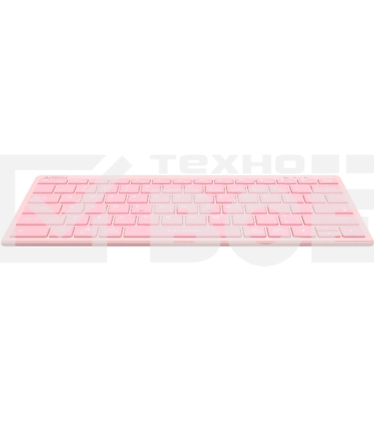 Клавиатура A4Tech Fstyler FBX51C розовый USB беспроводная BT/Radio slim Multimedia
