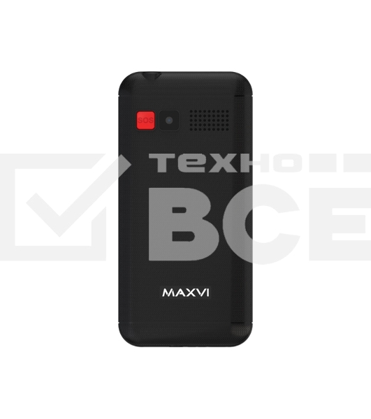Мобильный телефон Maxvi B231ds черный