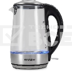 Чайник электрический Hyundai HYK-G8406 1.7л. 2200Вт прозрачный/черный (корпус: нержавеющая сталь), фото7