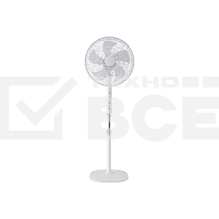 Вентилятор напольный Centek CT-5023 65 Вт, скоростей 4, ПДУ, белый