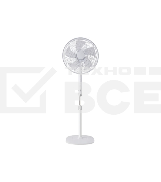 Вентилятор напольный Centek CT-5023 65 Вт, скоростей 4, ПДУ, белый