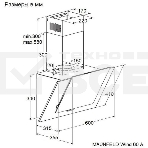 Кухонная вытяжка Maunfeld Wind 60 A белый, фото2