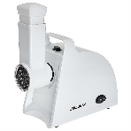 Мясорубка электрическая АКСИНЬЯ КС-2005С белый, 2000 Вт, 1.8 кг/мин, реверс, защита от перегрузки, насадки - 7, фото7