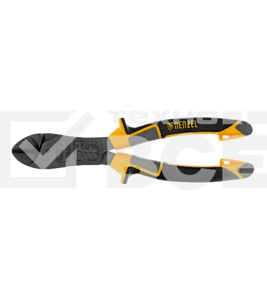 Бокорезы Denzel 180 мм, усиленные, трехкомпонентные рукоятки