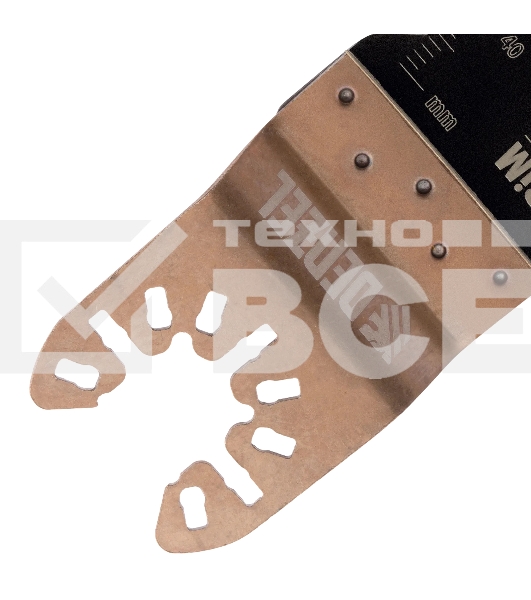 Набор насадок для МФИ Denzel по дереву и металлу, 6 шт.