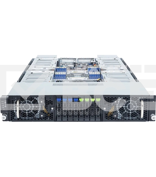 Серверная платформа Gigabyte Server Platform G294-Z43 / 2U / 2xAMD (9004/9005) / 2xHS /24xDIMM / 4xSFF NVME/SAS/SATA + 4xSFF SATA/SAS / 16xGPUs SS /2x10GbE / 16xFHFL + 2xLP / 2x3000W / Rails / 1Y