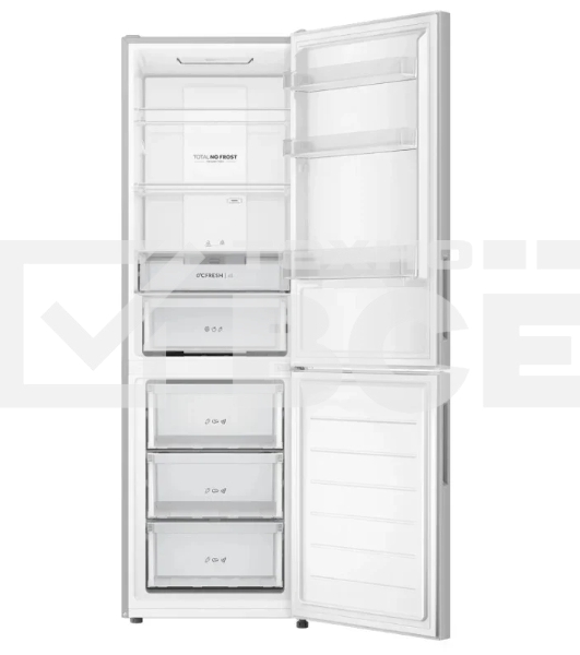 Холодильник Haier CEF536CSG серебристый двухкамерный 240/105 л морозилка снизу, No Frost