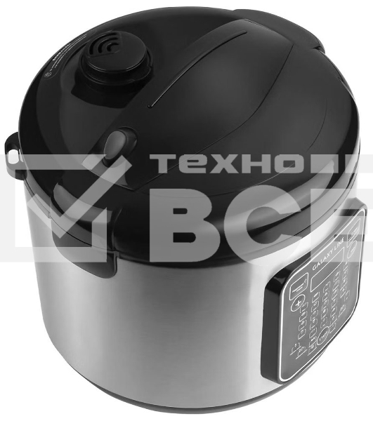 Мультиварка Galaxy Line GL 2646 черный с серебристым, 1200 Вт, 31 программа