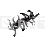 Мотоблок Denzel DPT-270X, 7 л.с., диск.сцеп, шир 90 см, глуб 35 см, фрез 3х4, ВОМ, передачи 2В/1Н, фото13