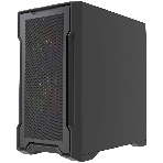 Компьютерный корпус Powercase Mistral Micro X3B ARGb, Tempered Glass, 3x 120мм ARGb PWM Fan, черный, mATX (CMMXB-A3), фото7