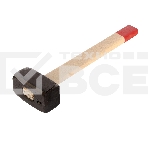 Кувалда Сибртех 2000 г, кованая головка, деревянная рукоятка, 380 мм, фото4