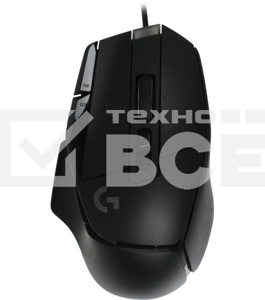 Мышь проводная Logitech G502 X черный, 25600 dpi, USB, кнопки - 13