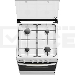 Плита газовая Darina 1B GM 441 005 W белый/черный, конфорок 4 шт, духовка 50 л, 50 см x 85 см x 51 см, фото5