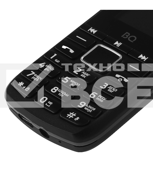 Мобильный телефон BQ 1846 One Power черный/серый