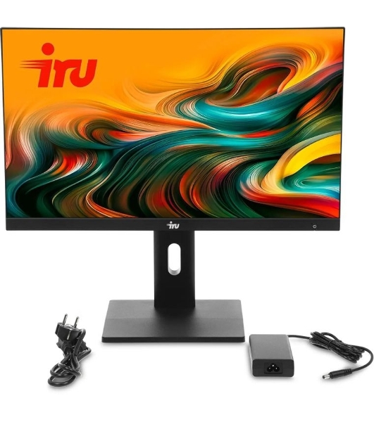 Моноблок IRU Tactio 23IP 23.8' Full HD i7 14700 (2.1) 32Gb SSD1Tb UHDG 770 Windows 11 Pro WiFi BT 120W Cam черный 1920x1080 (RUS)