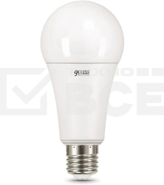 Светодиодная лампа GAUSS 73225 LED Elementary A67 25W E27 2100lm 4100K 1/10/50 0