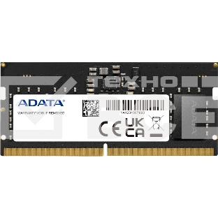 Оперативная память ADATA, DDR5, 32GB (1x32GB), 4800MHz, CL40, SO-DIMM