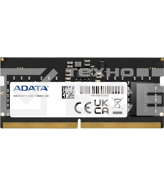 Оперативная память ADATA, DDR5, 32GB (1x32GB), 4800MHz, CL40, SO-DIMM