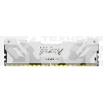 Оперативная память Kingston Fury Renegade, DDR5, 16GB (1x16GB), 8000MHz, CL38, с радиатором, белый, фото 1