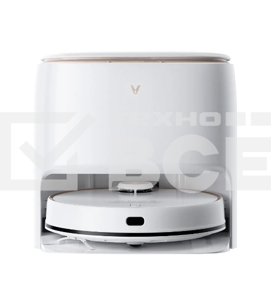 Робот-пылесос Viomi Alpha3 Pro белый [V-RVCLMD50A], 50 Вт, 5200 мАч Li-Ion, уборка сухая/влажная, пылесборник контейнер 0.42 л