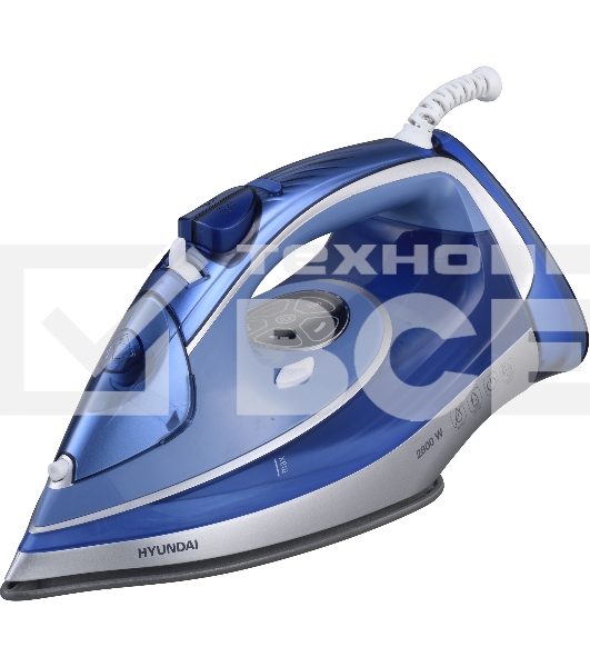 Утюг Hyundai H-SI01670 2800Вт синий/золотистый